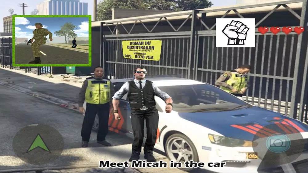Tangkapan layar Dance Police Miami Simulator