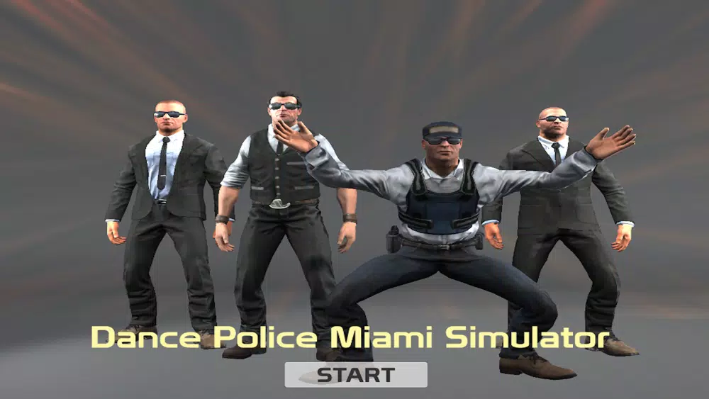 Tangkapan layar Dance Police Miami Simulator