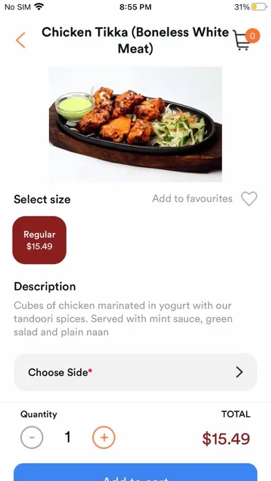 Captures d'écran de Bombay Chili