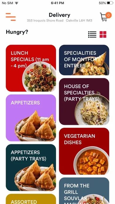 Captures d'écran de Montfort Mediterranean Cuisine