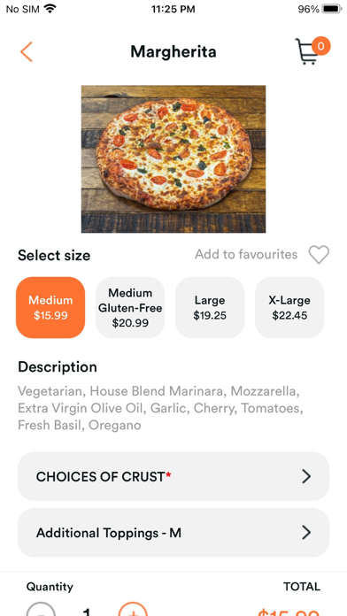 Screenshot di Pizza by Johnny