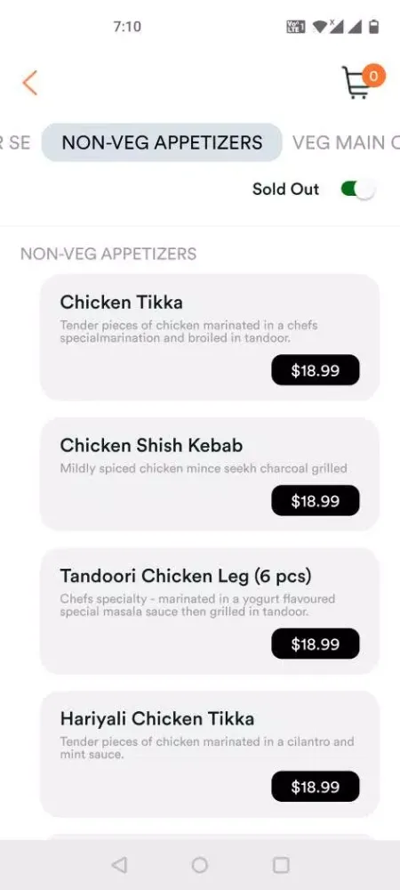 Daal Roti Restaurant Screenshots