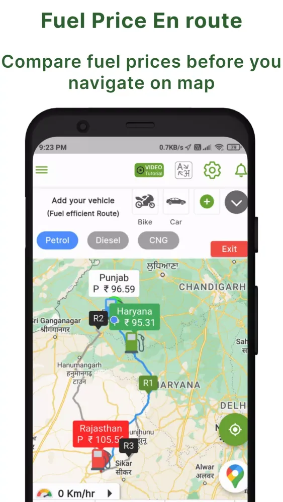 Capturas de tela do FUELabc : 30% Fuel Saving