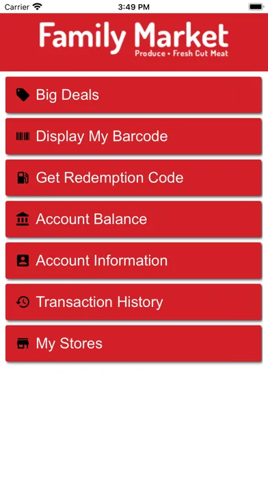 Скриншоты Family Market Mobile