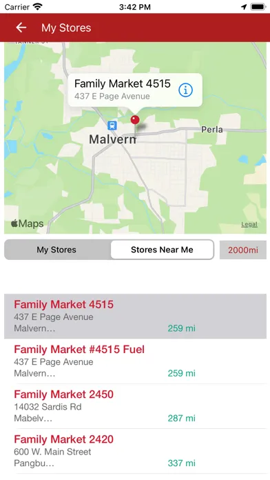 Скриншоты Family Market Mobile
