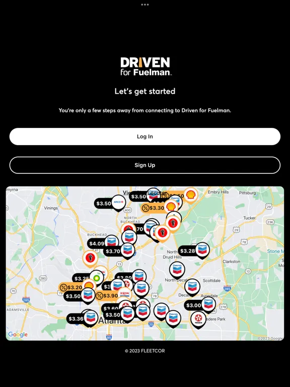 DRIVEN FOR FUELMAN™ iPad  Screenshots