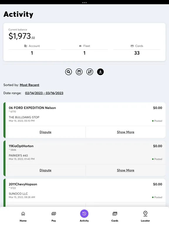 DRIVEN FOR FUELMAN™ iPad  Screenshots