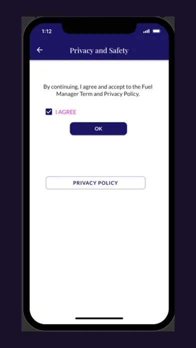 Tangkapan layar Fuel Manager - บันทึกน้ำมัน