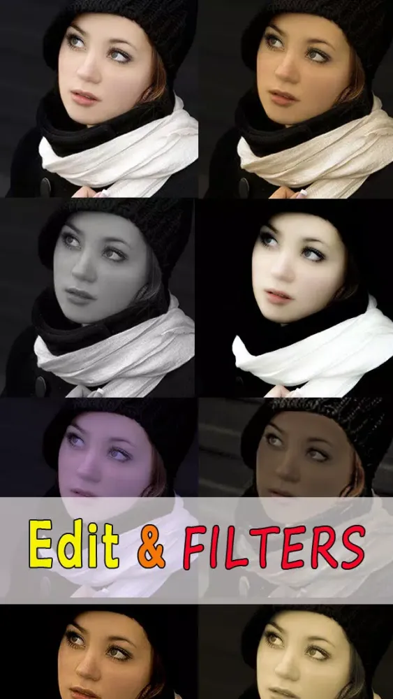 Ảnh chụp màn hình của PhotoFrame & Girl Edition - The Best Photo Frames and Text for Instagram