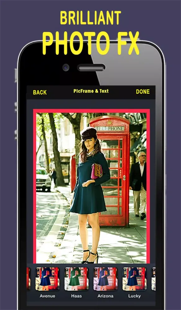 Screenshot di PicFrame & Text - add frames and captions to photos for instagram