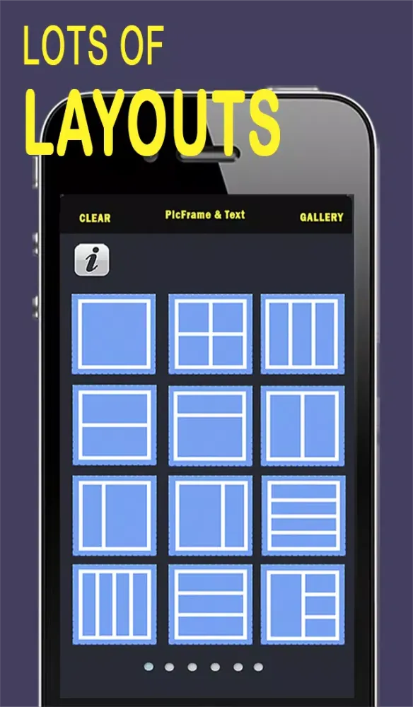 Screenshot di PicFrame & Text - add frames and captions to photos for instagram