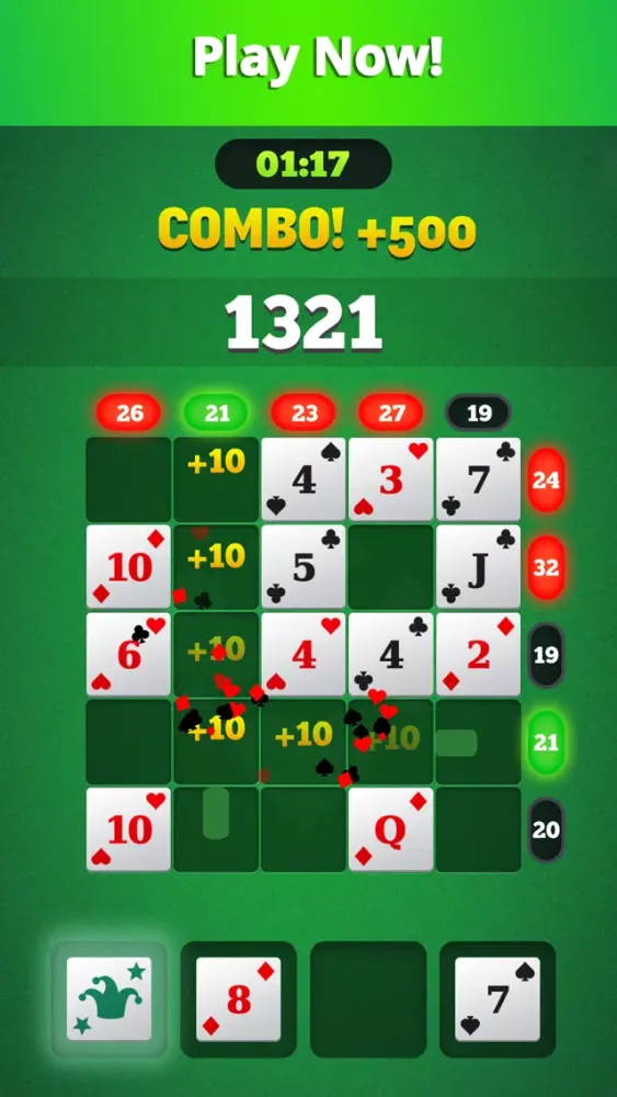 Tangkapan skrin 21 Solitaire Showdown