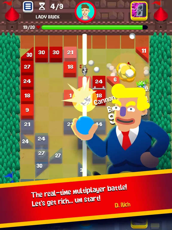 Brick Royale - Caricature Duel iPad 应用截图