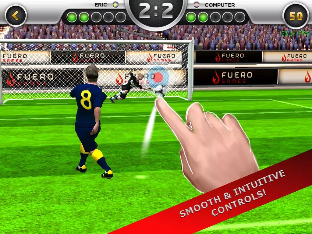 Screenshot di EuroGoal 2012 iPad 