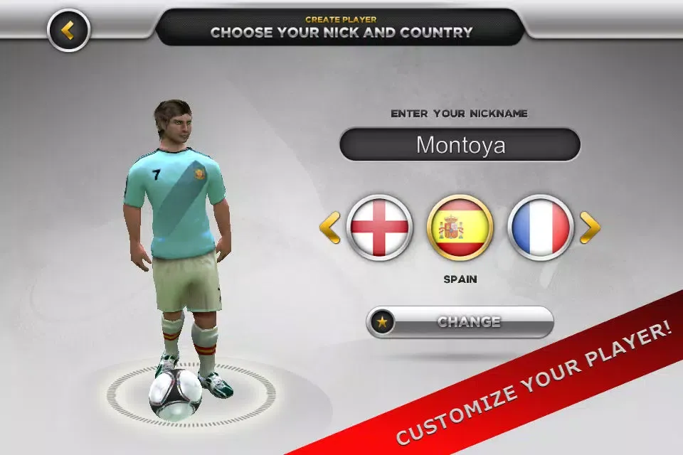 Screenshot di EuroGoal 2012