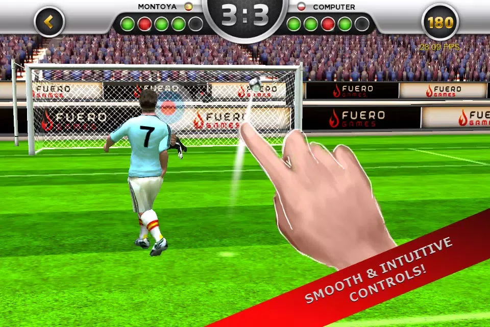 Screenshot di EuroGoal 2012