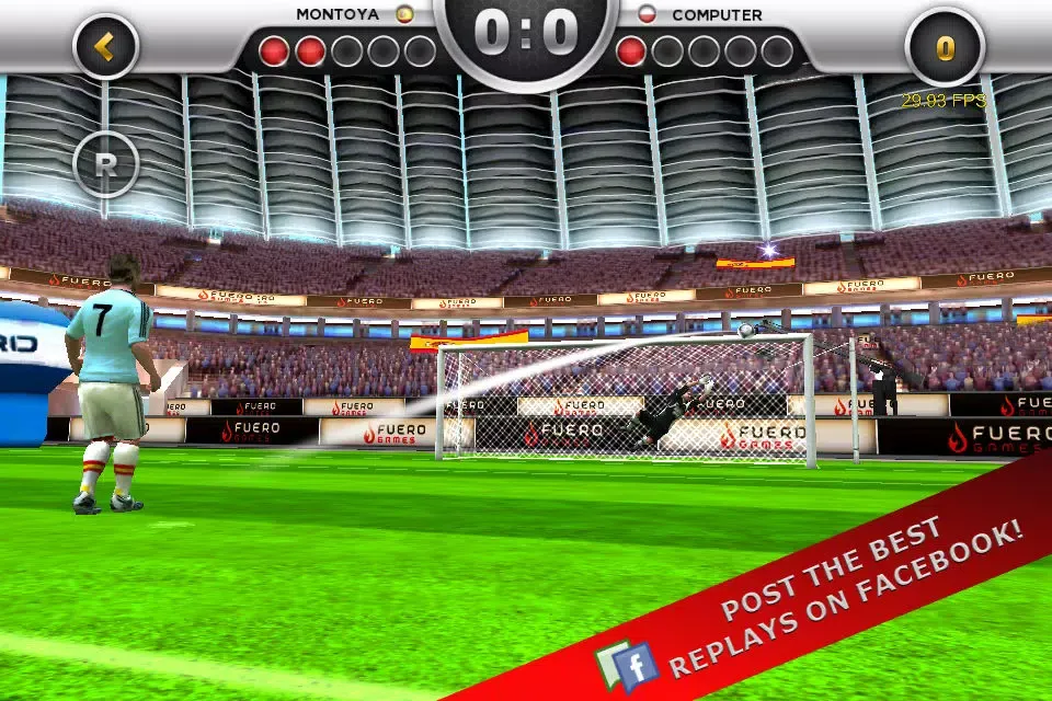 Screenshot di EuroGoal 2012