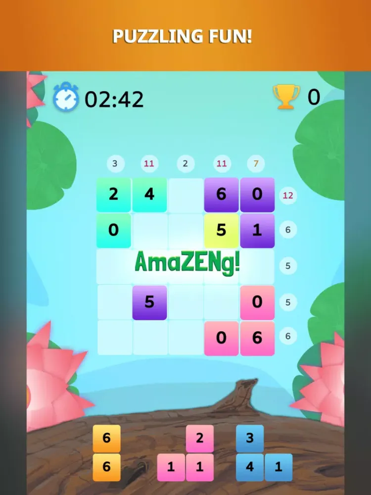 Tangkapan skrin Zen Blocks - Win Money! iPad 