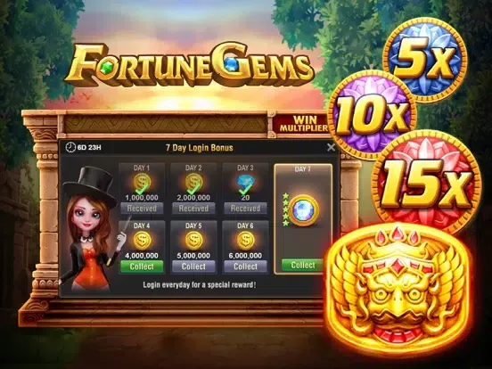 Ảnh chụp màn hình của Slot Fortune Gems-TaDa Games iPad 