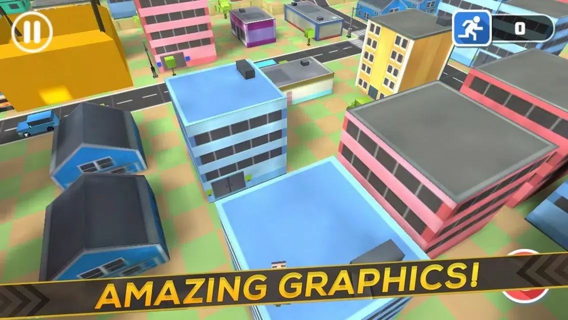 3D Block Man City Puzzle স্ক্রিনশট