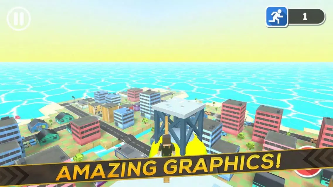 3D Block Man City Puzzle স্ক্রিনশট