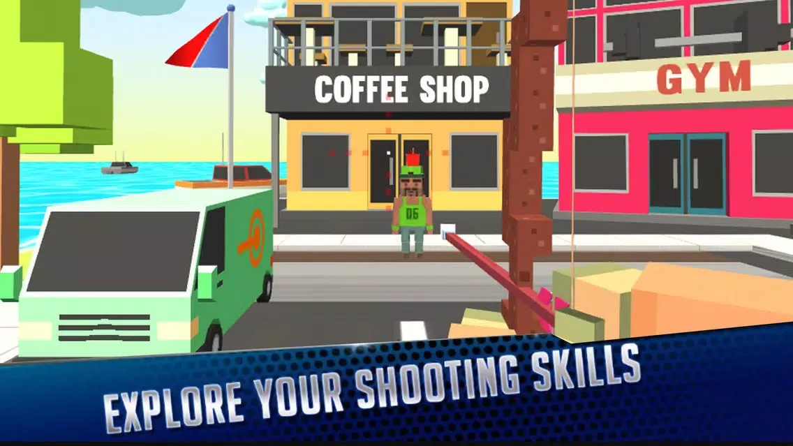 Arrow Shoot Apple 8Bit Screenshots