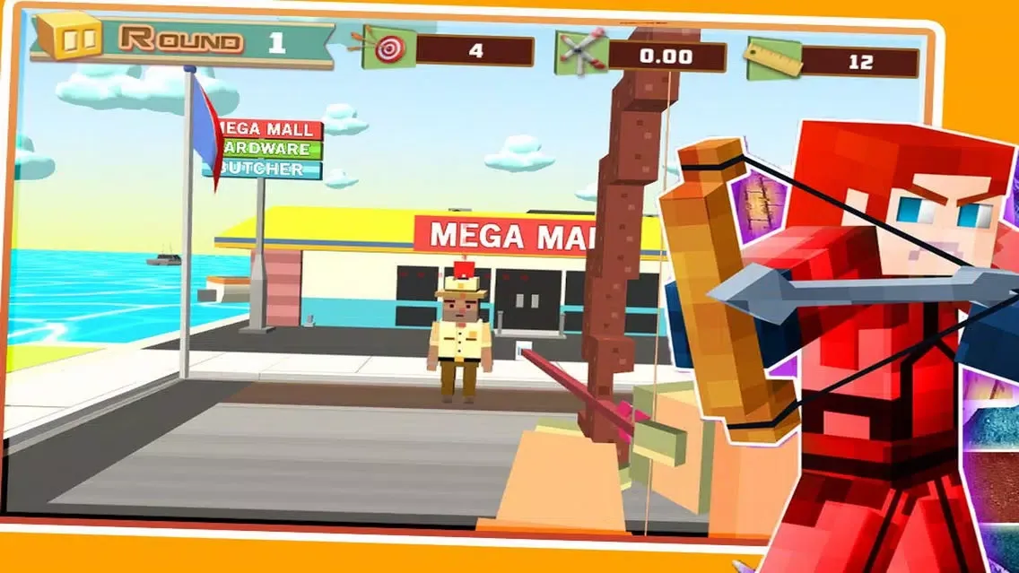 Pixel City Archery Shoot Screenshots