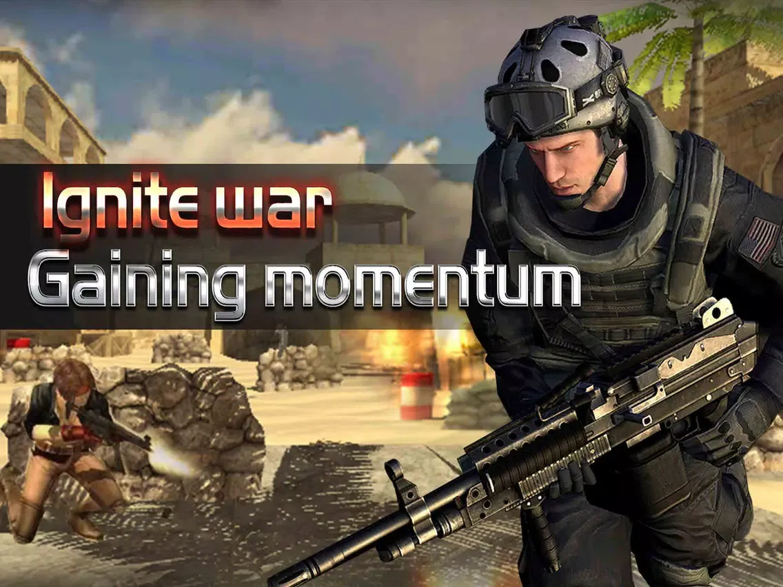 Tangkapan layar Commando Shooter : Frontline - free fps shooting game iPad 