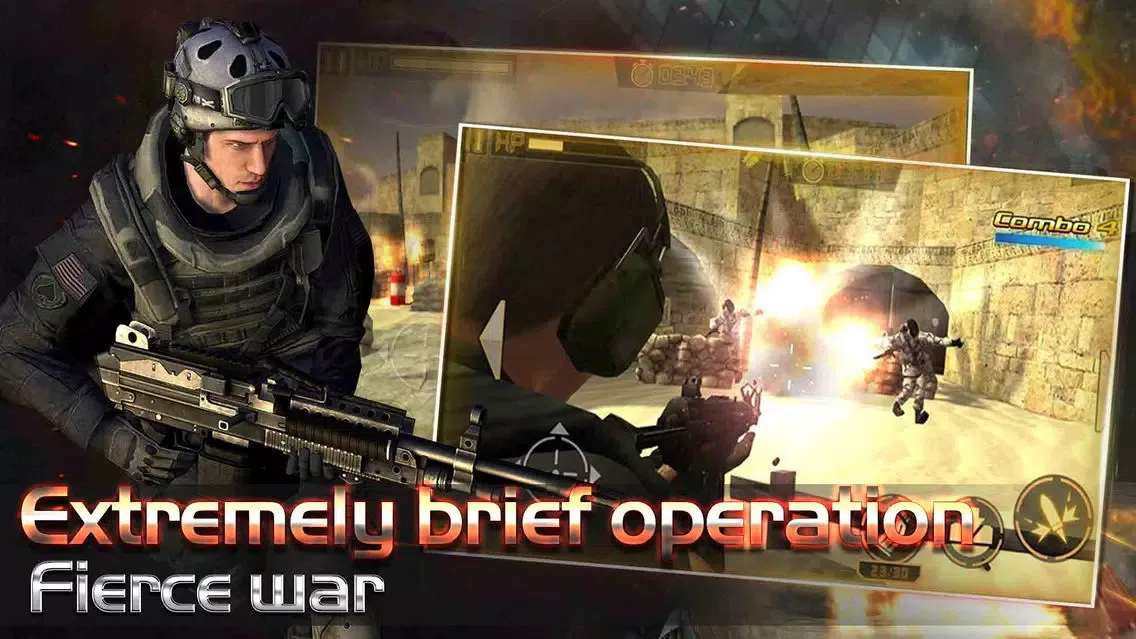 Tangkapan layar Commando Shooter : Frontline - free fps shooting game