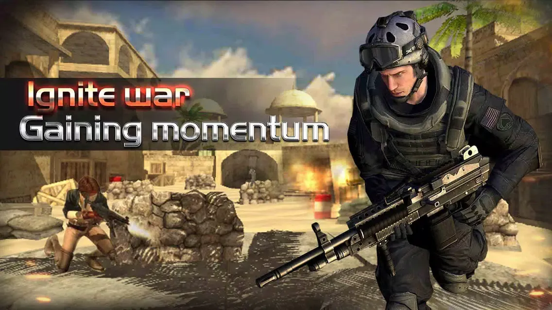 Tangkapan layar Commando Shooter : Frontline - free fps shooting game