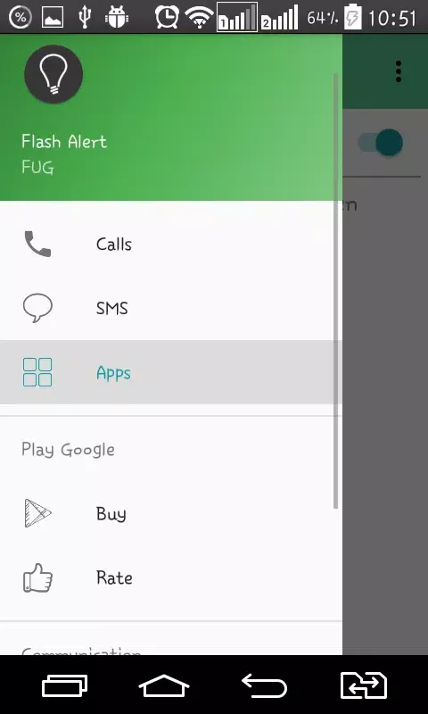 Flash Alert Screenshots