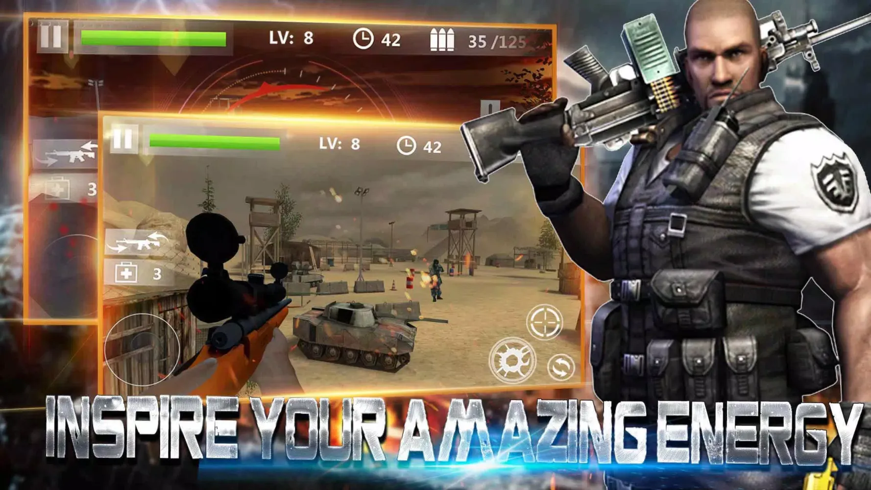 Modern Sniper Combat Screenshots