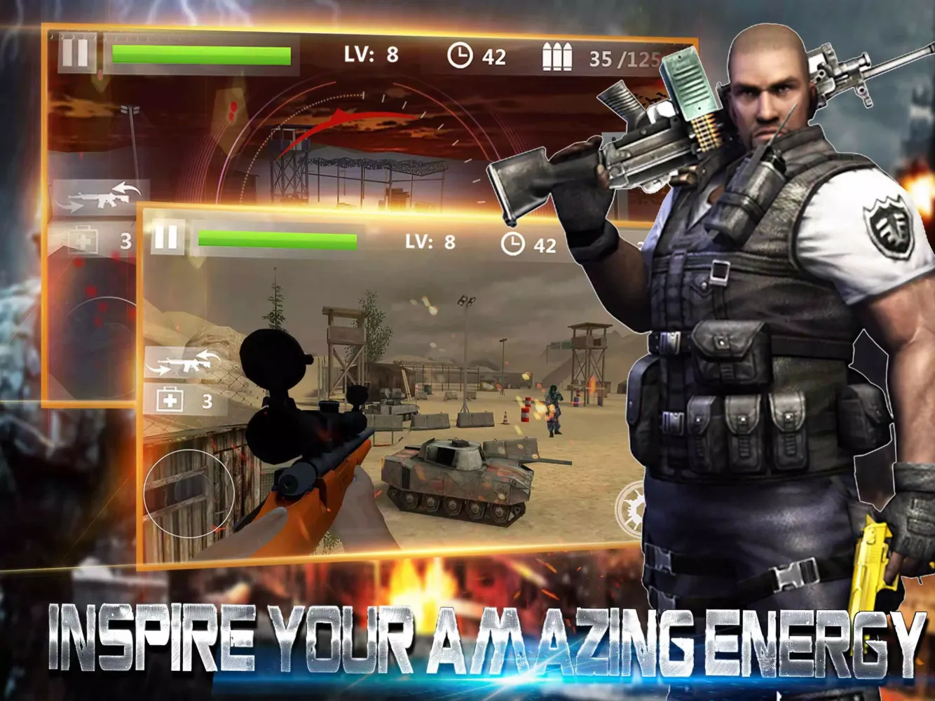 Modern Sniper Combat Screenshots