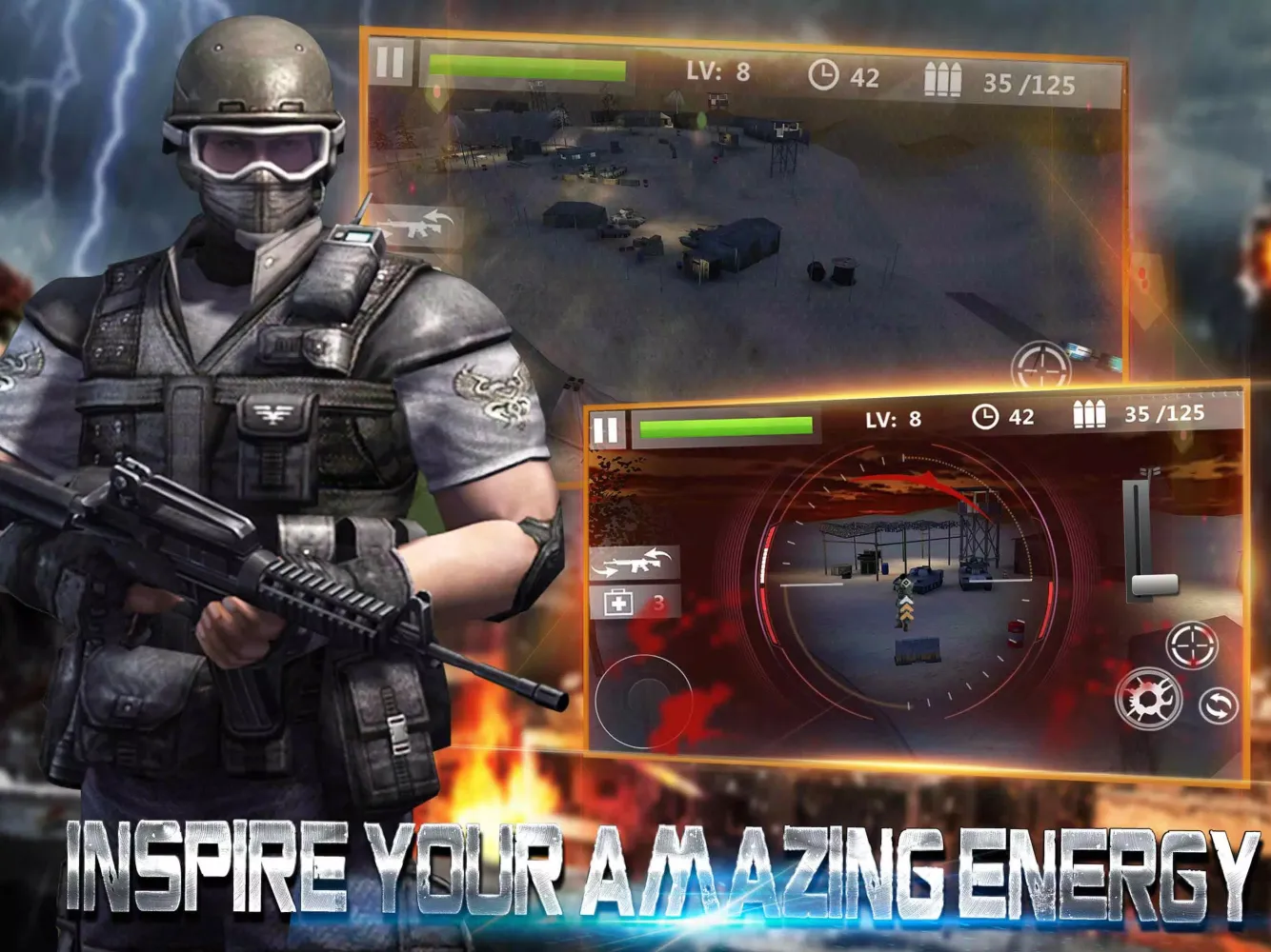 Modern Sniper Combat Screenshots