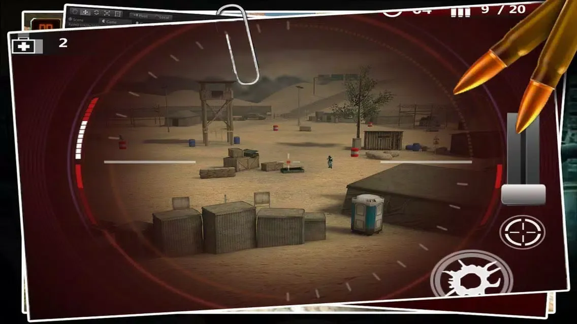 Capturas de tela do Fast Shoot Sniper 3D