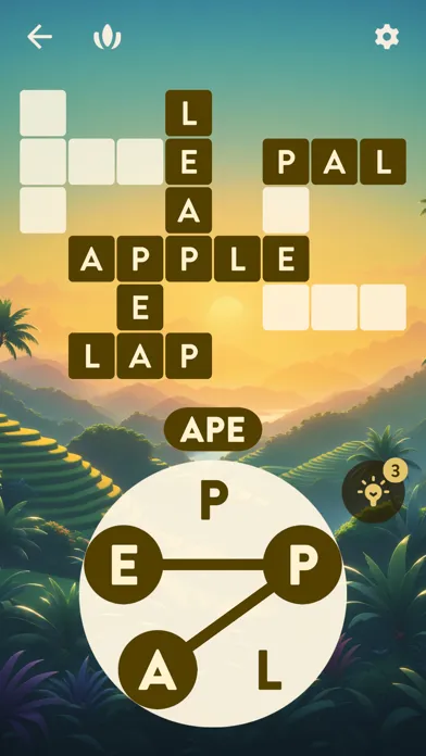 Capturas de tela do Words of Wonders: Zen