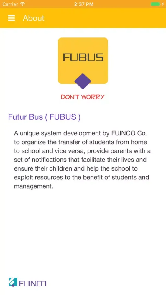 FuBus Ekran Görüntüleri