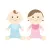 Baby and baby goods sticker