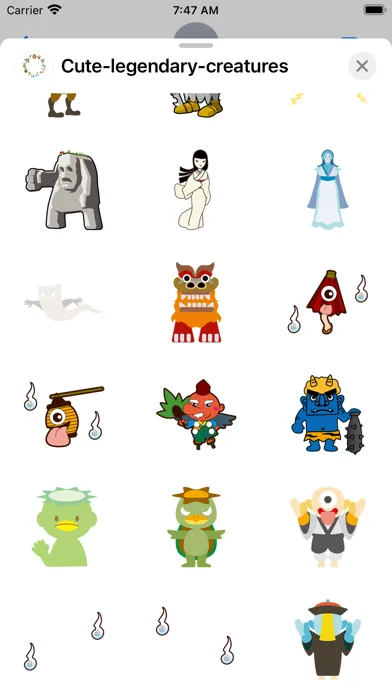 Cute legendary creatures应用截图