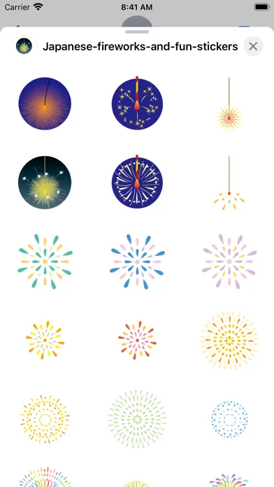 Capturas de tela do Japanese fireworks