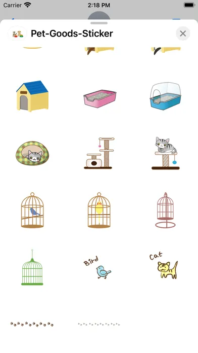 Pet Goods Sticker Screenshots