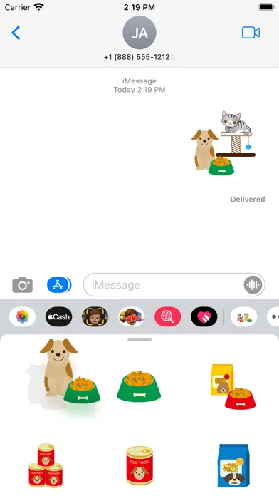 Pet Goods Sticker Screenshots