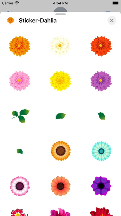Sticker Dahlia应用截图