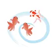 Sticker goldfish