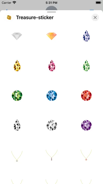 صور Treasure sticker