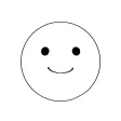 smile ball sticker