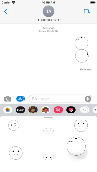 smile ball sticker Ekran Görüntüleri
