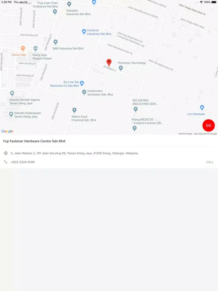 Fuji Fastener Hardware Centre iPad  स्क्रीनशॉट