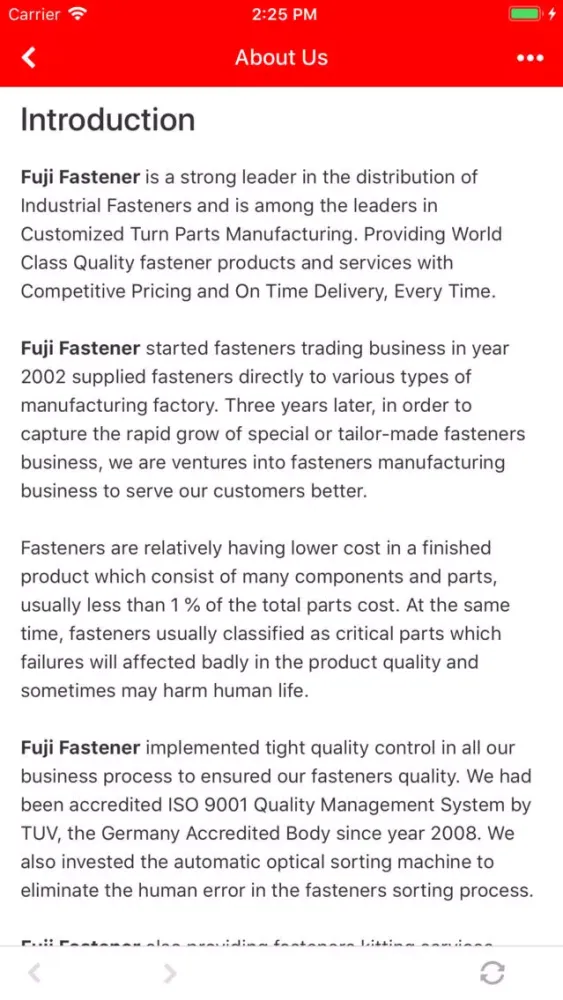 Fuji Fastener Hardware Centre स्क्रीनशॉट