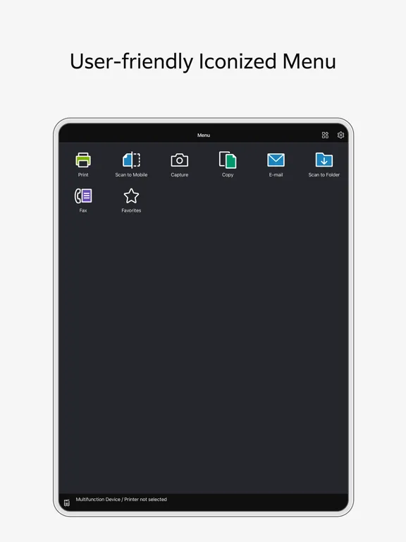 Print Utility V3W iPad  Screenshots